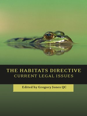 cover image of The Habitats Directive